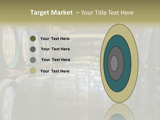 Distillery Production Barrel PowerPoint Template