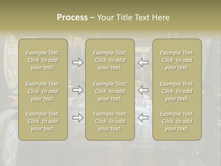 Distillery Production Barrel PowerPoint Template