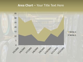 Distillery Production Barrel PowerPoint Template