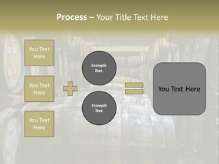 Distillery Production Barrel PowerPoint Template