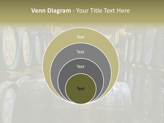 Distillery Production Barrel PowerPoint Template
