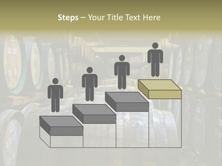 Distillery Production Barrel PowerPoint Template