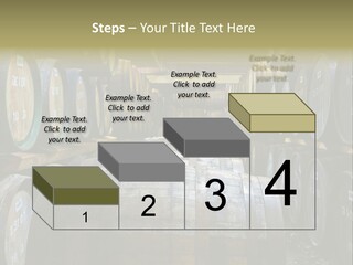 Distillery Production Barrel PowerPoint Template