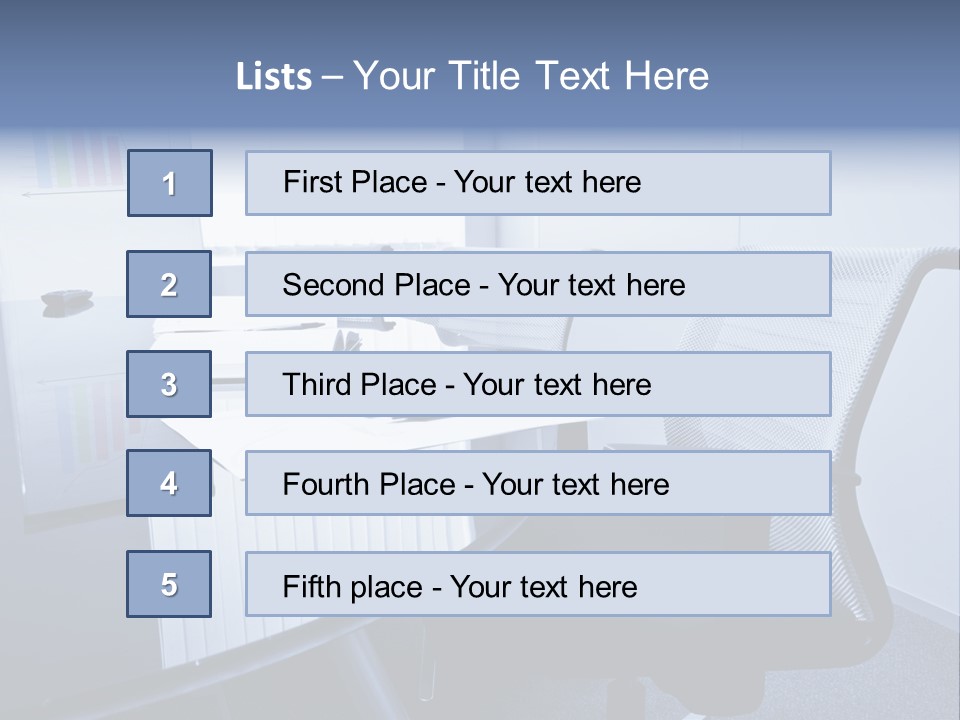 Seat Glass Company PowerPoint Template