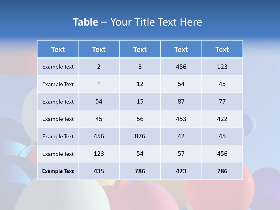 Opening Carnival Sphere PowerPoint Template
