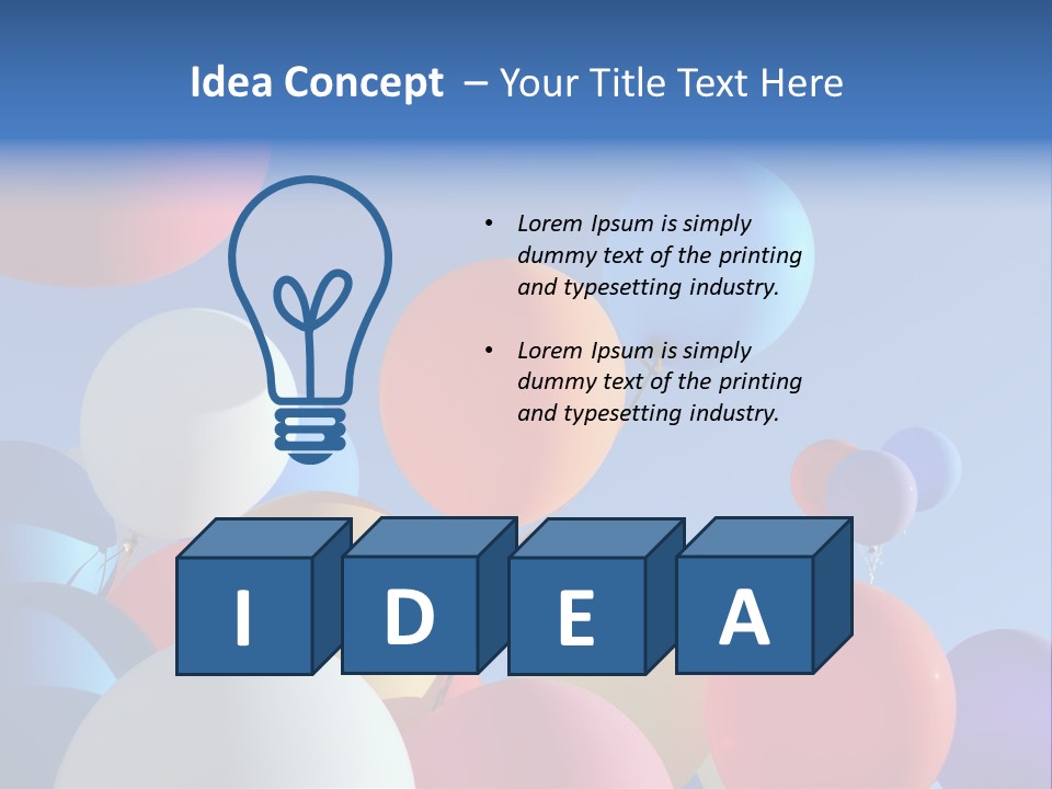 Opening Carnival Sphere PowerPoint Template