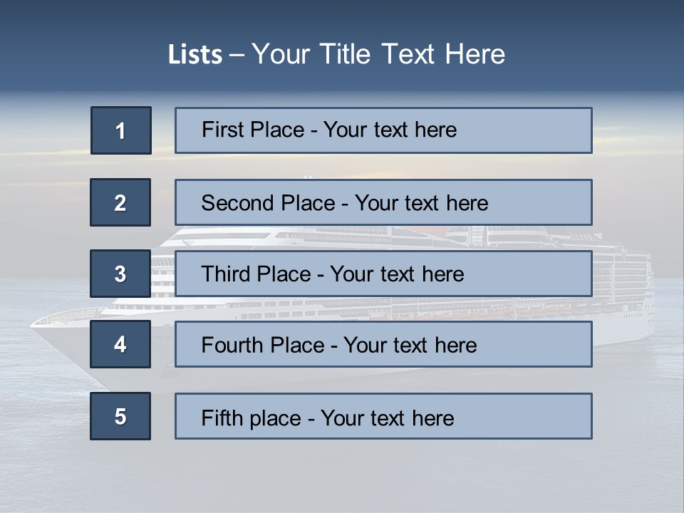 Vessel Mediterranean Large PowerPoint Template