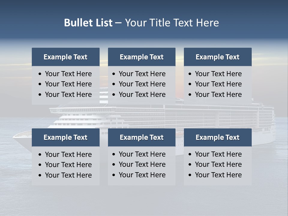 Vessel Mediterranean Large PowerPoint Template