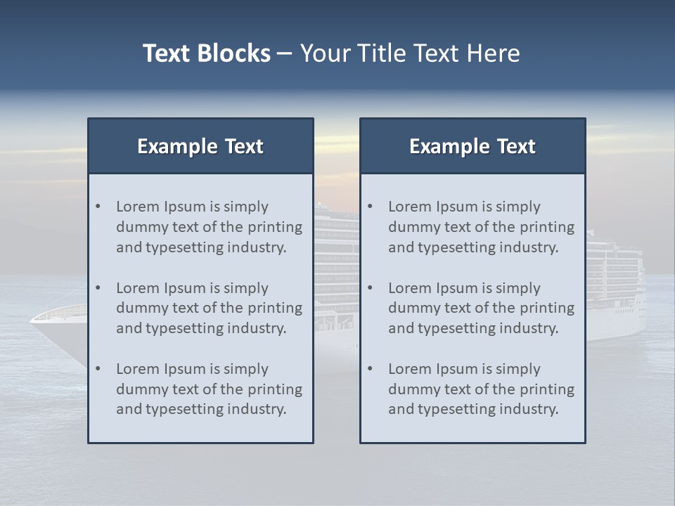 Vessel Mediterranean Large PowerPoint Template