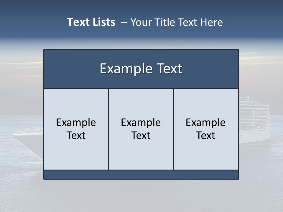 Vessel Mediterranean Large PowerPoint Template