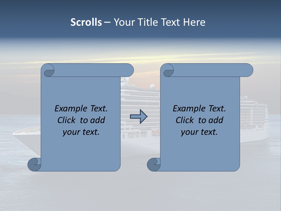 Vessel Mediterranean Large PowerPoint Template
