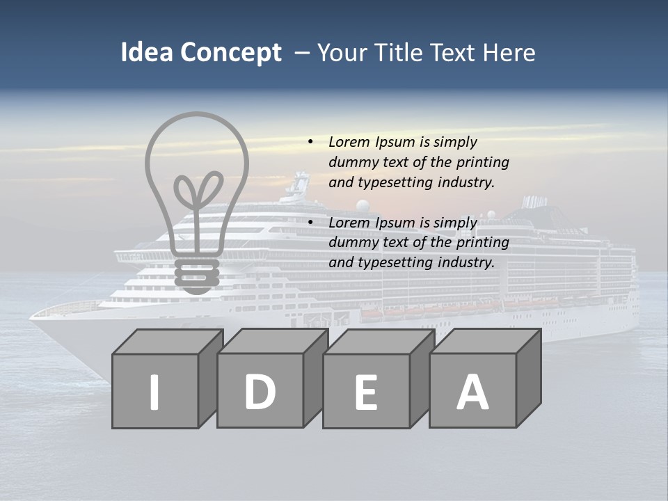 Vessel Mediterranean Large PowerPoint Template