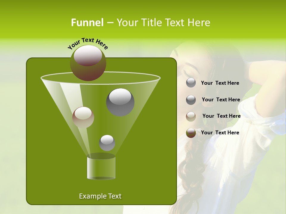 Dreaming Arms Person PowerPoint Template