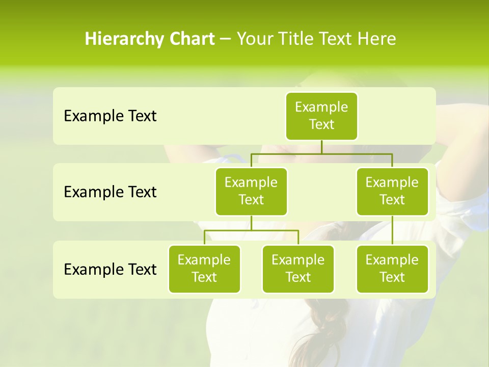 Dreaming Arms Person PowerPoint Template