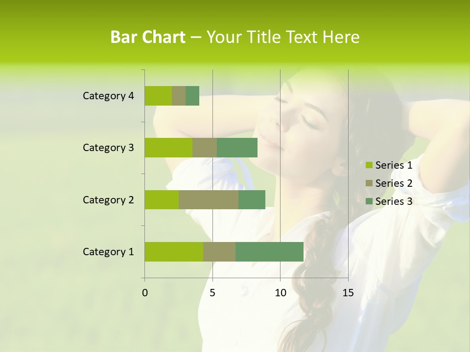 Dreaming Arms Person PowerPoint Template