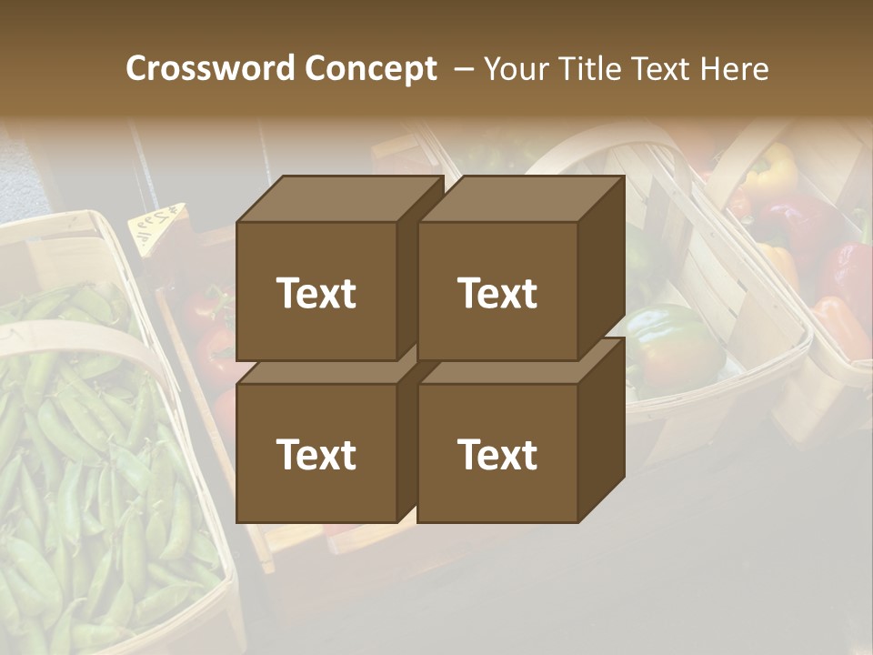 Variety Produce Diet PowerPoint Template