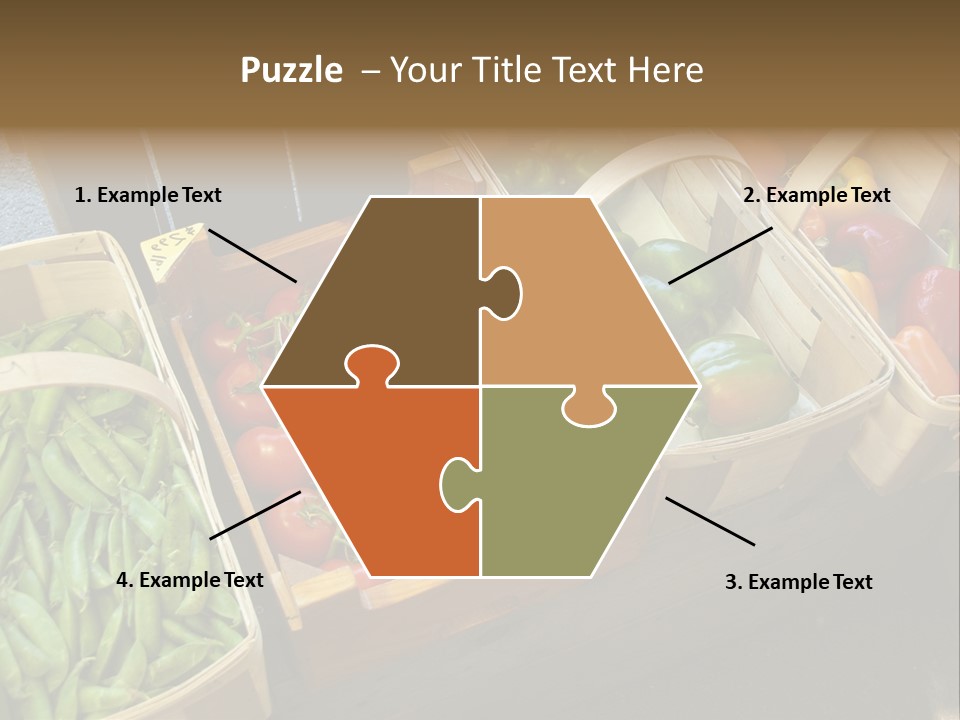 Variety Produce Diet PowerPoint Template