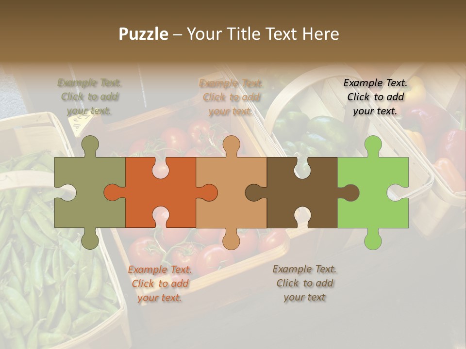 Variety Produce Diet PowerPoint Template