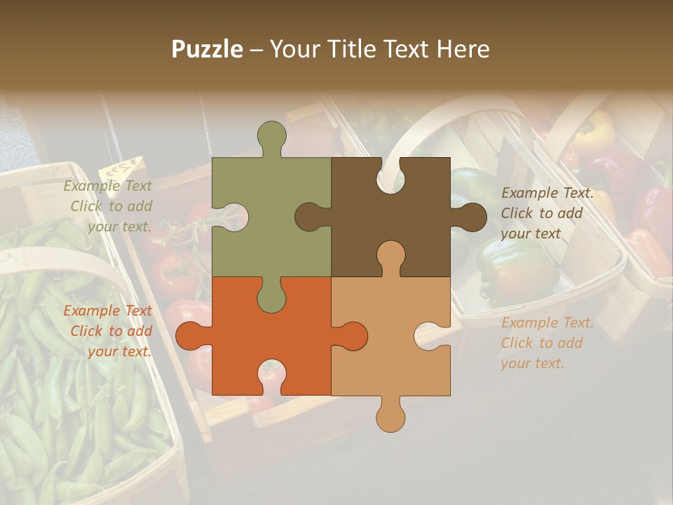 Variety Produce Diet PowerPoint Template