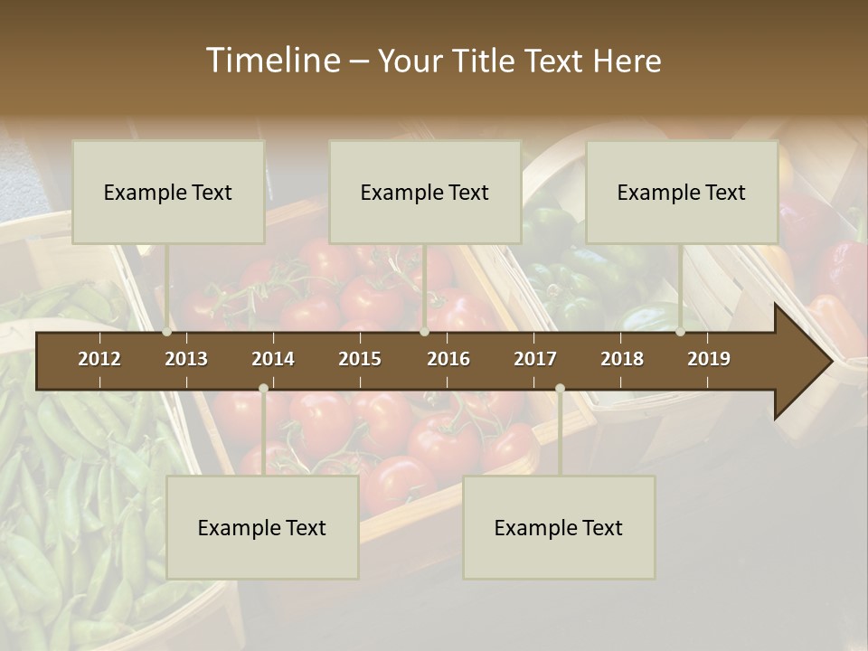 Variety Produce Diet PowerPoint Template