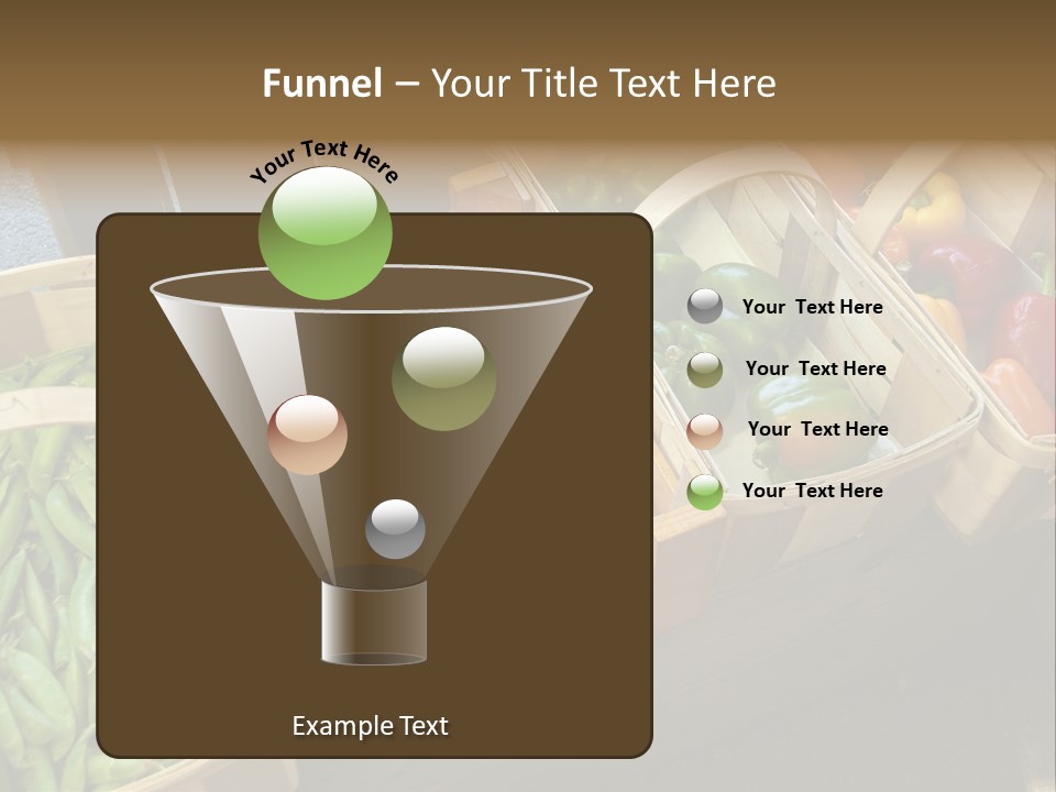 Variety Produce Diet PowerPoint Template
