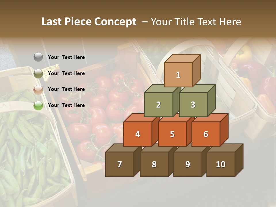 Variety Produce Diet PowerPoint Template