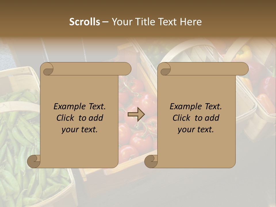 Variety Produce Diet PowerPoint Template