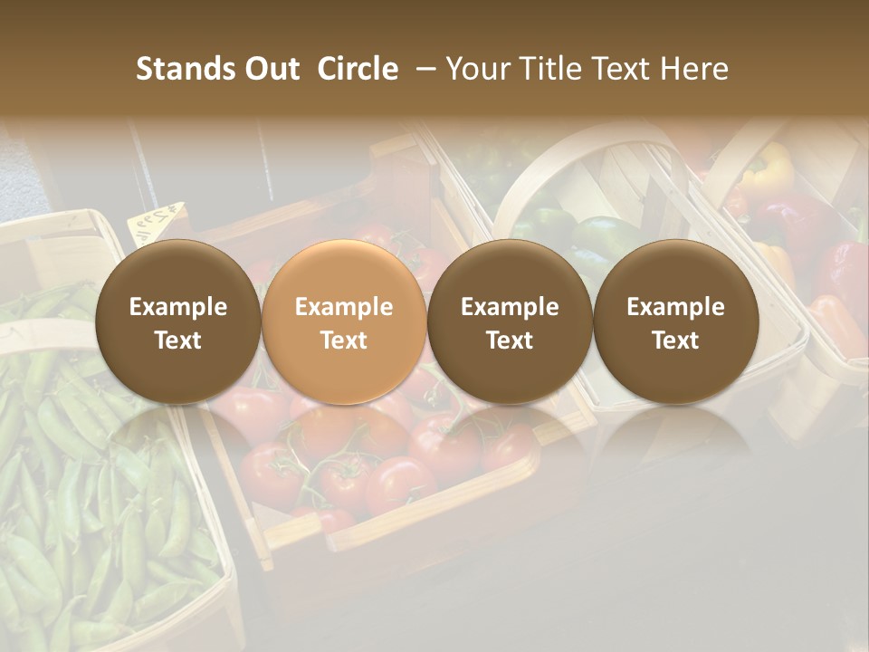 Variety Produce Diet PowerPoint Template