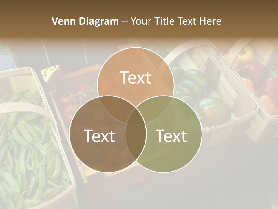 Variety Produce Diet PowerPoint Template