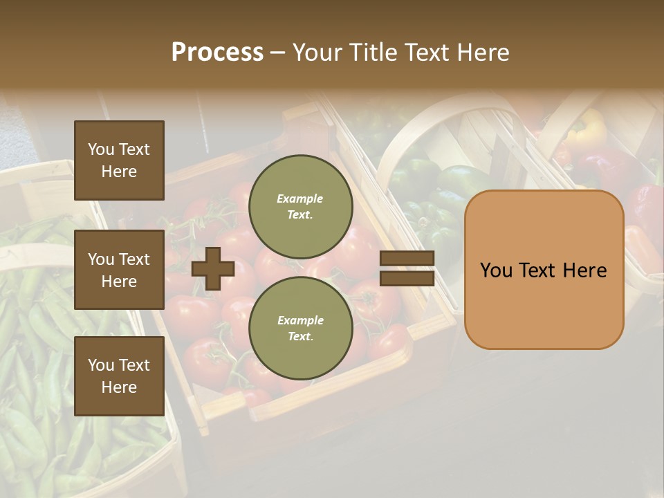 Variety Produce Diet PowerPoint Template