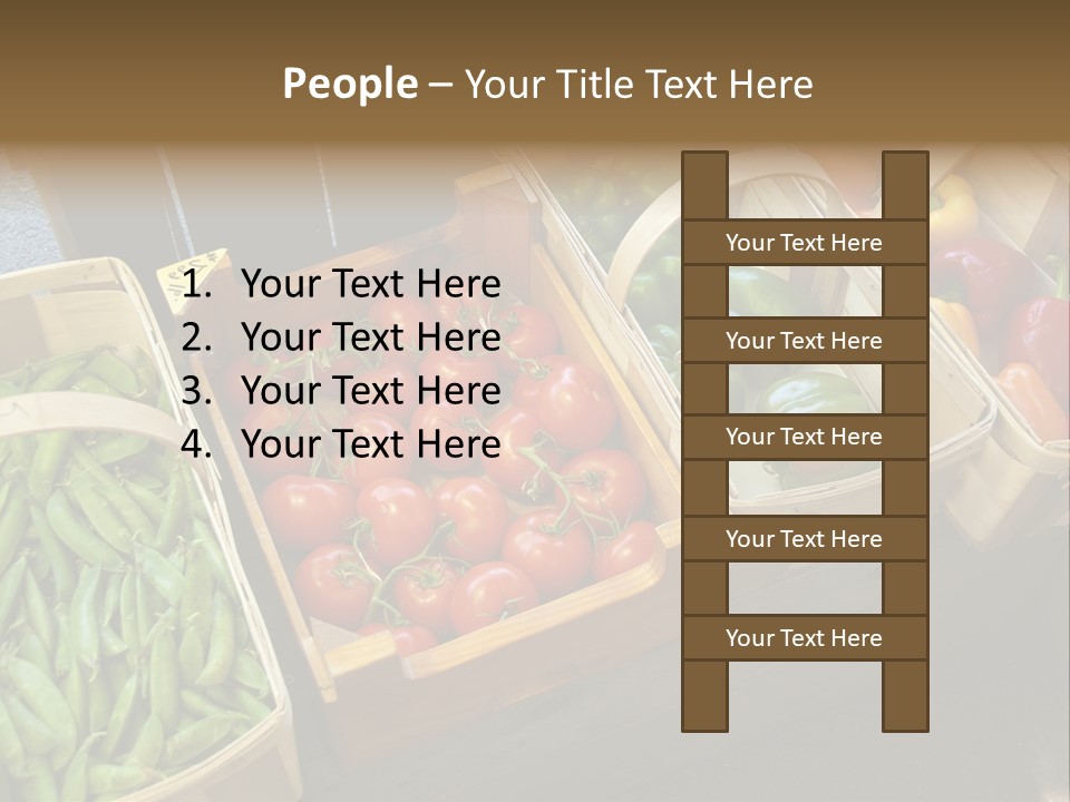 Variety Produce Diet PowerPoint Template