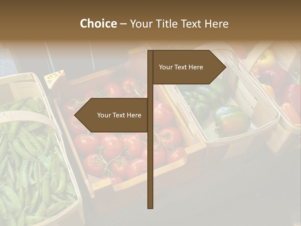 Variety Produce Diet PowerPoint Template