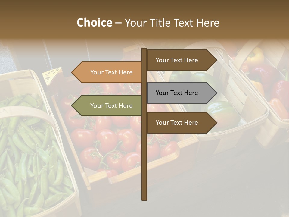 Variety Produce Diet PowerPoint Template