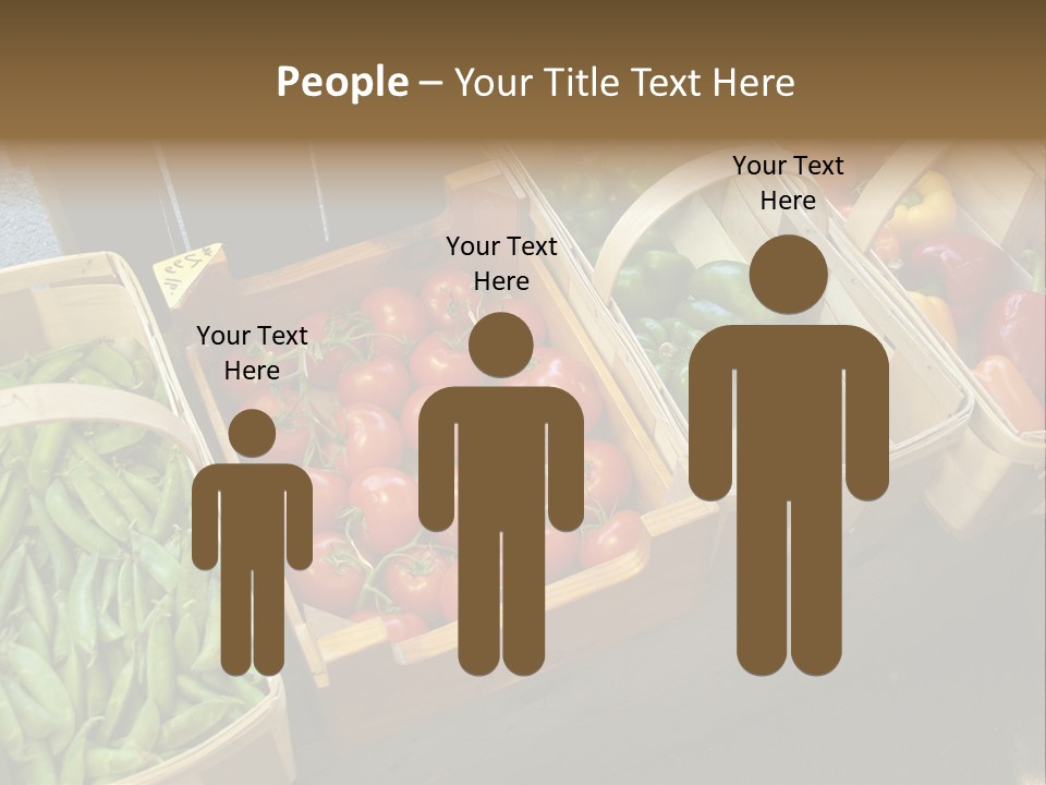 Variety Produce Diet PowerPoint Template