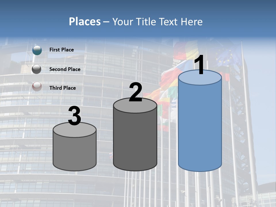 Europarl France Strasbourg PowerPoint Template