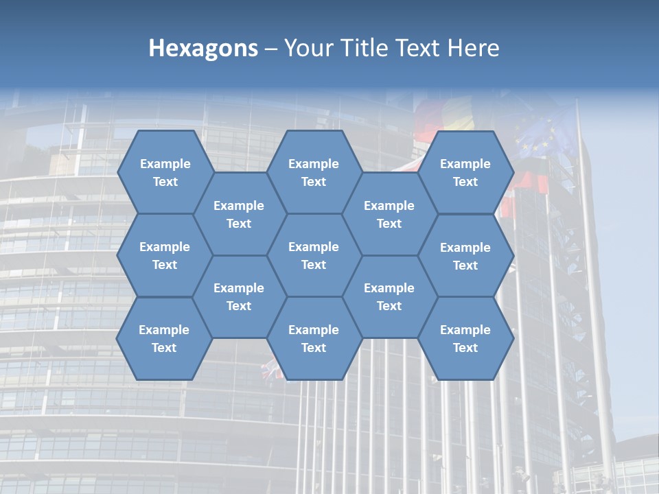 Europarl France Strasbourg PowerPoint Template