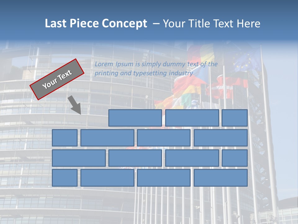 Europarl France Strasbourg PowerPoint Template