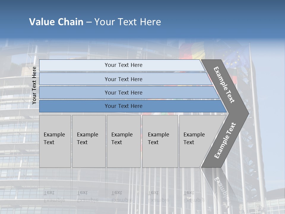 Europarl France Strasbourg PowerPoint Template