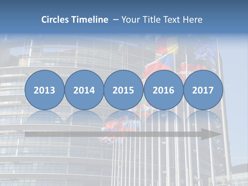 Europarl France Strasbourg PowerPoint Template