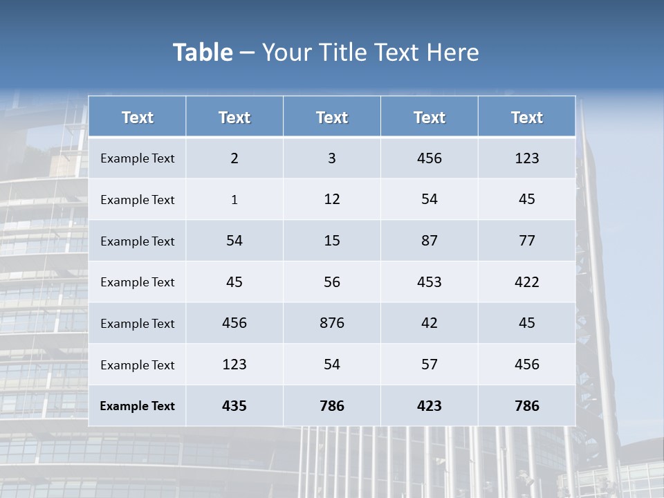 Europarl France Strasbourg PowerPoint Template