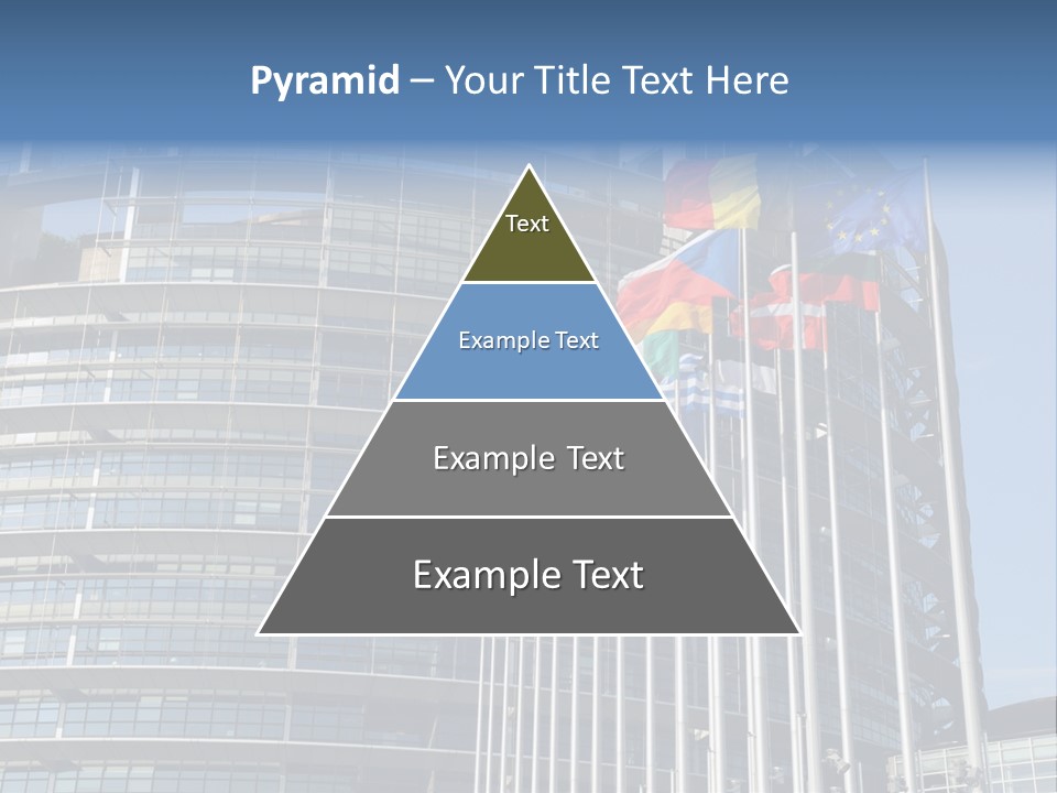 Europarl France Strasbourg PowerPoint Template