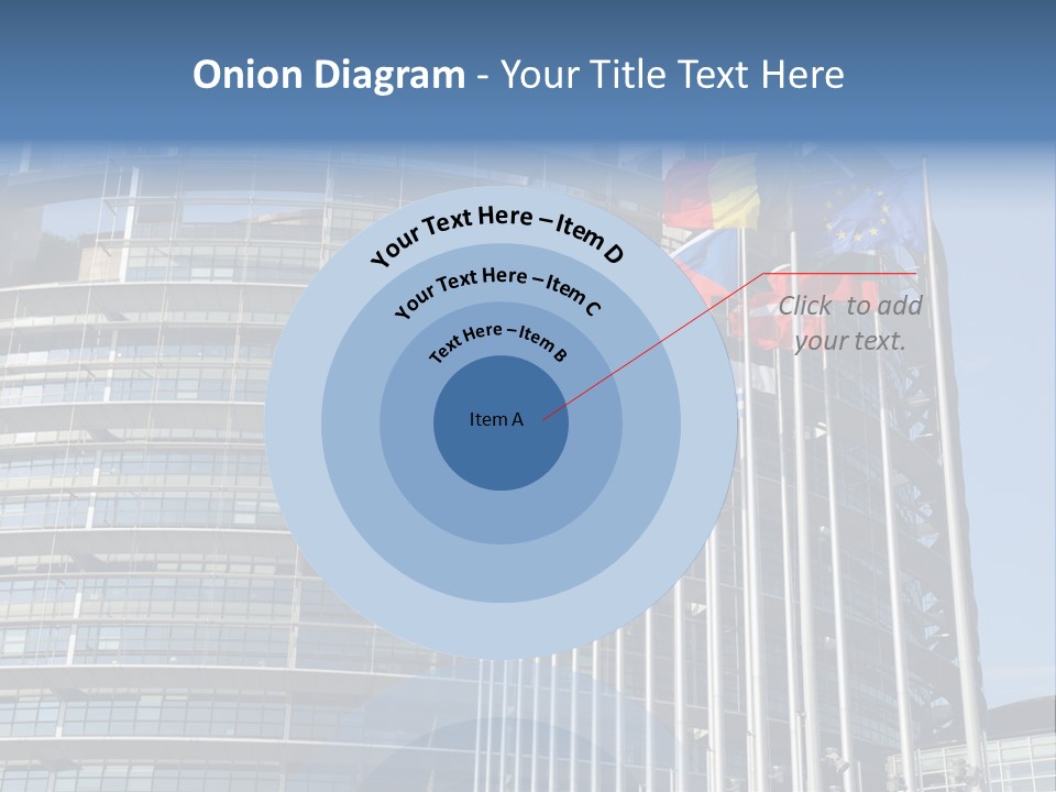 Europarl France Strasbourg PowerPoint Template