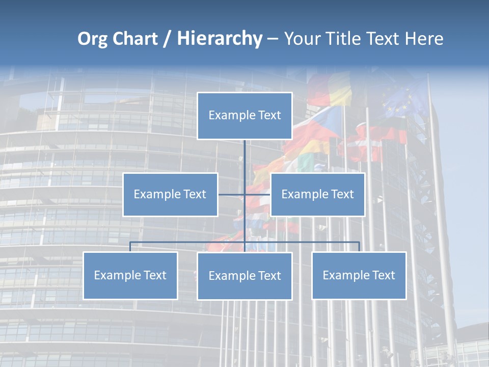Europarl France Strasbourg PowerPoint Template