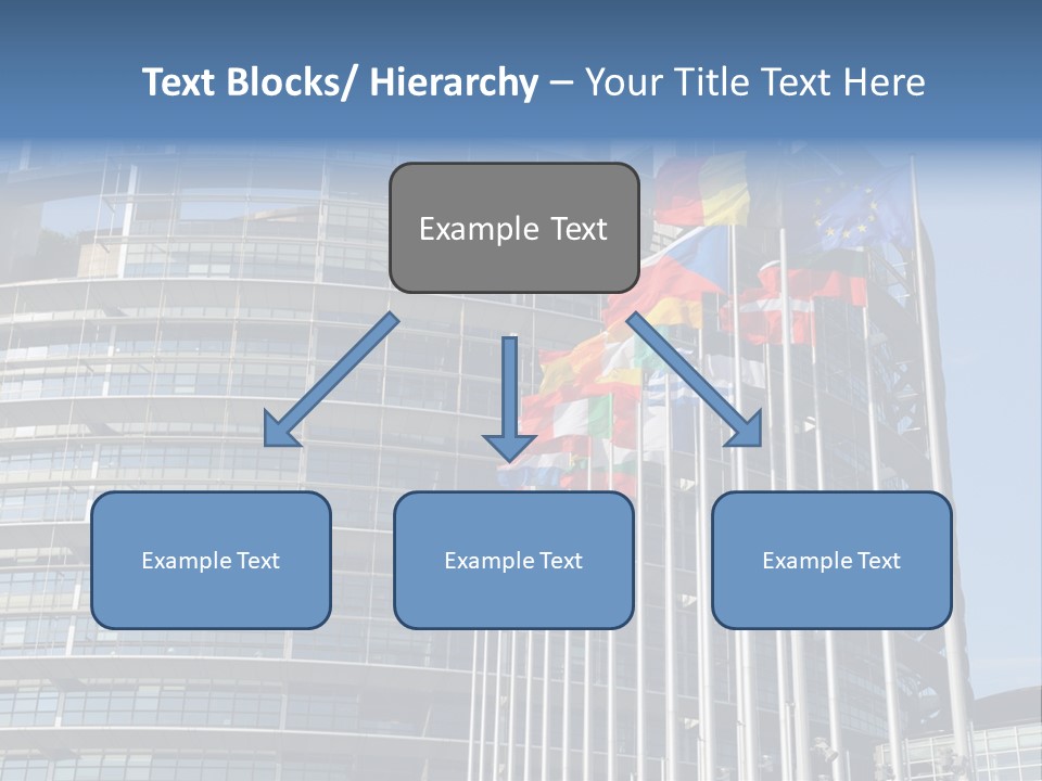 Europarl France Strasbourg PowerPoint Template