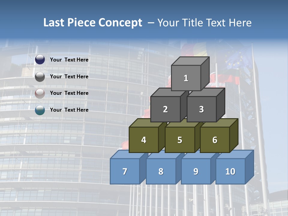 Europarl France Strasbourg PowerPoint Template