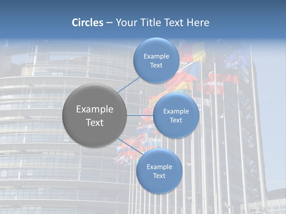 Europarl France Strasbourg PowerPoint Template