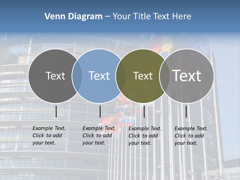 Europarl France Strasbourg PowerPoint Template