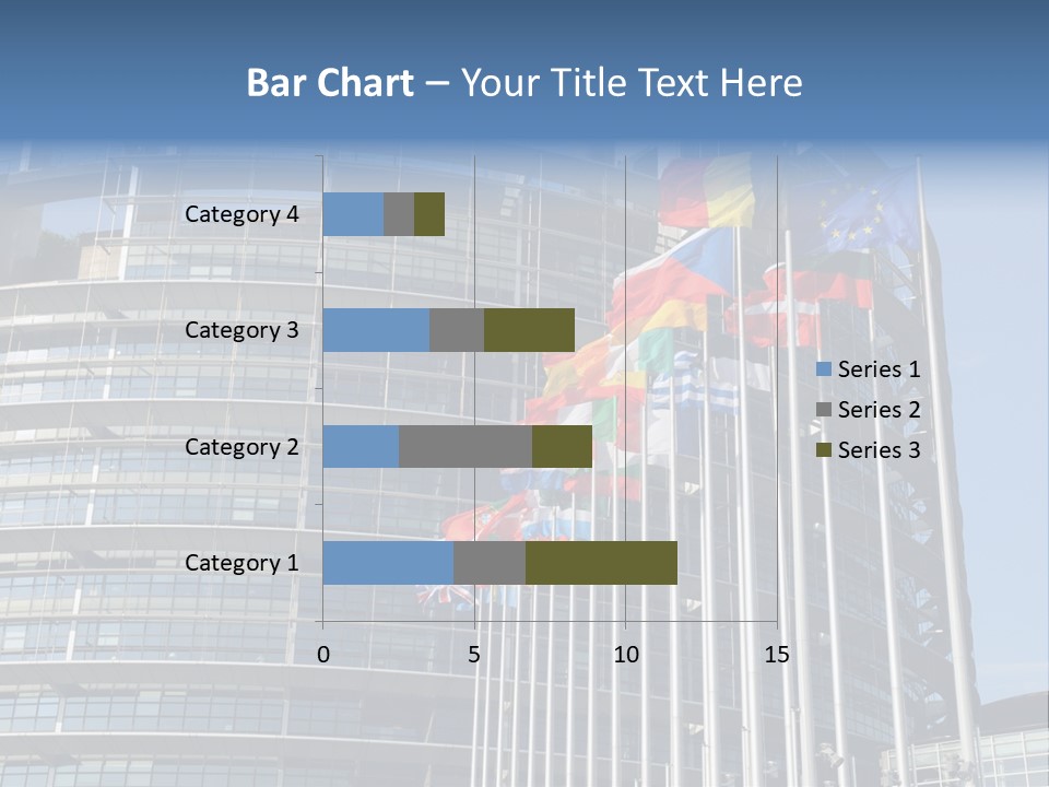 Europarl France Strasbourg PowerPoint Template