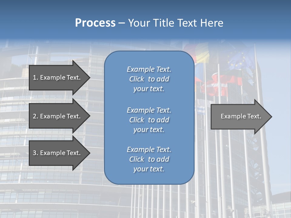Europarl France Strasbourg PowerPoint Template