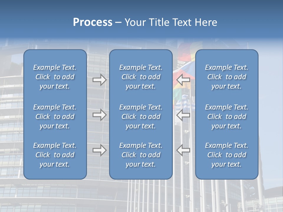 Europarl France Strasbourg PowerPoint Template
